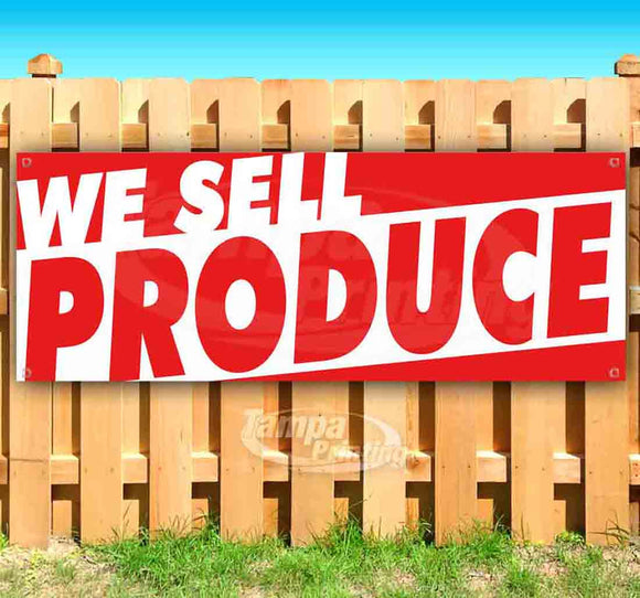 We Sell Produce Banner