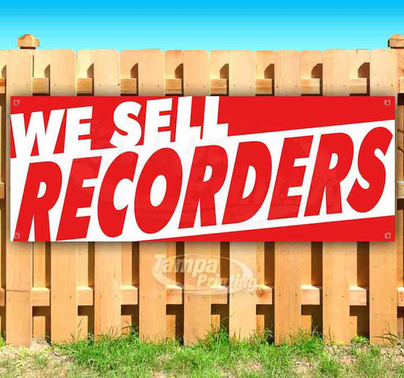 We Sell Recorders Banner