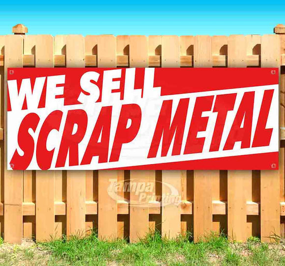 We Sell Scrap Metal Banner