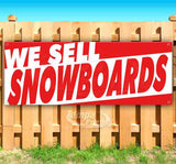 We Sell Snowboards Banner