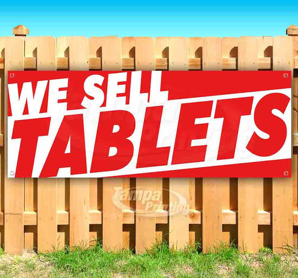 We Sell Tablets Banner