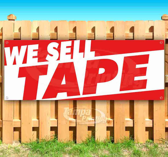 We Sell Tape Banner