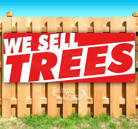 We Sell Trees Banner