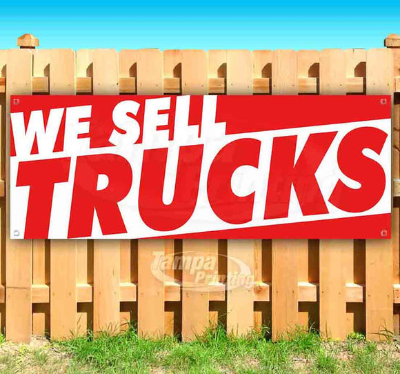 We Sell Trucks Banner