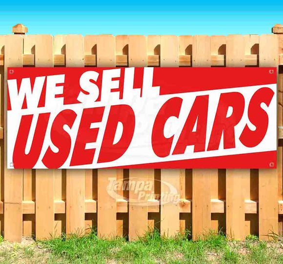 We Sell Used Cars Banner
