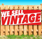 We Sell Vintage Banner