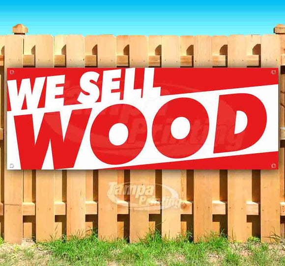 We Sell Wood Banner
