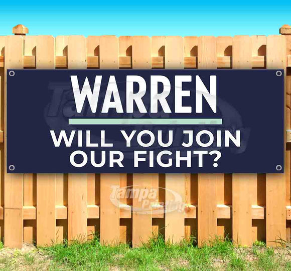 Warren Our Fight Banner