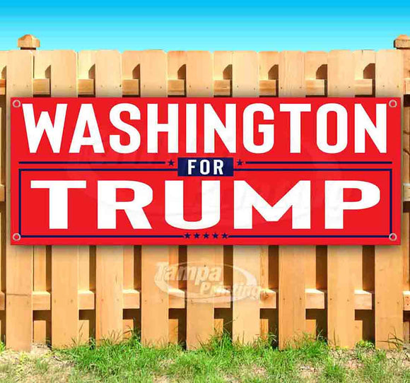Washington For Trump Banner