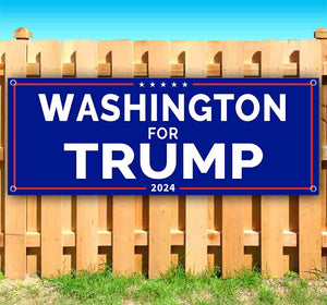 Washington For Trump 2024 Banner