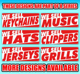 We Sell Sportswear Banner