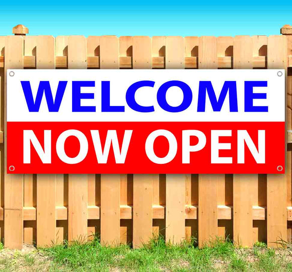 Welcome Now Open Banner