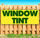 Window Tint Yellow Green Banner