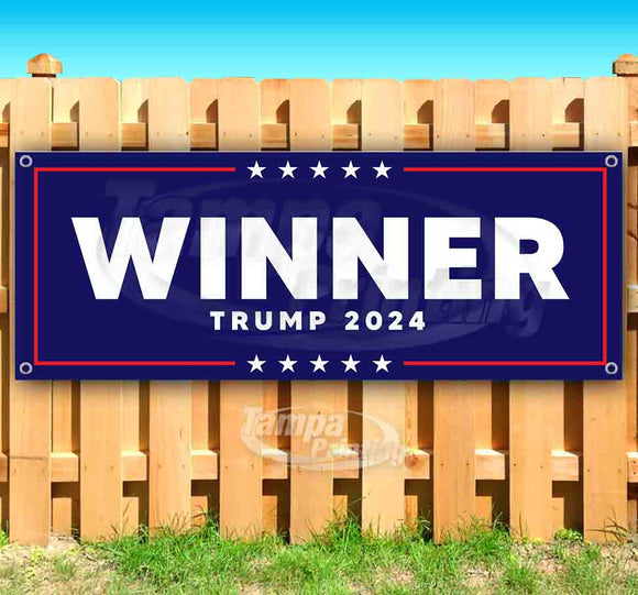 Winner Trump 2024 Banner