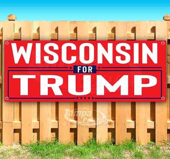 Wisconsin For Trump Banner