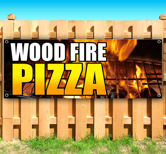 Wood Fire Pizza Banner