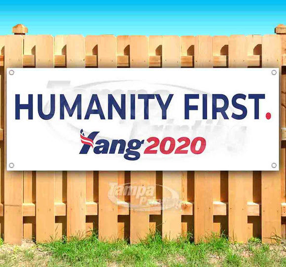 Yang 2020 Humanity First Banner
