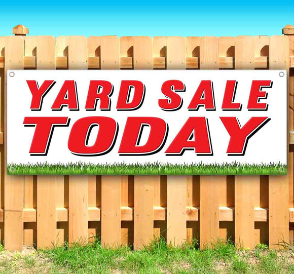Yard Sale Today Banner