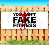 You Cant Fake Fitness Banner