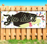 You Did It Grad Cap Banner