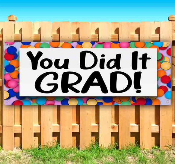 You Did It Grad Cntt Cl Banner