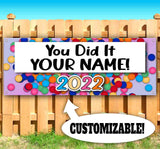 You Did It Grad Custom 22 Banner