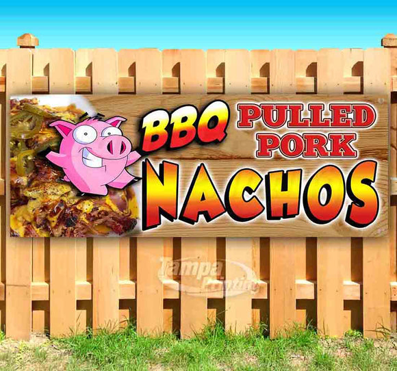 BBQ Pulled Pork, Nachos Banner