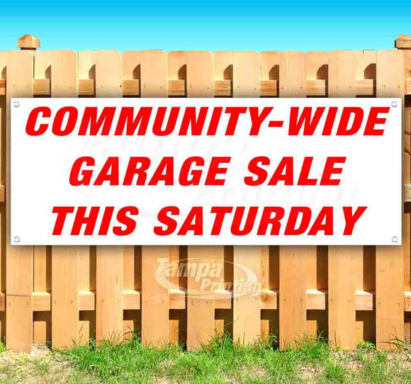 Community-Wide Garage Sale This Saturday Banner