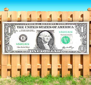 Dollar Bill Banner