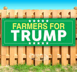 Farmers For Trump Banner
