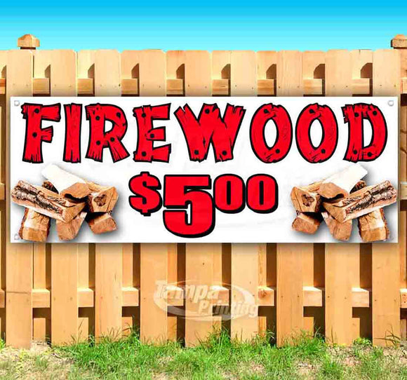 Firewood $5.00 Banner