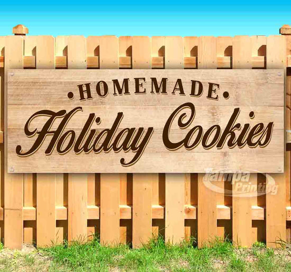 Homemade Holiday Cookie Banner