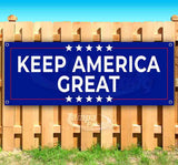 Trump Keep America Great Stars Banner