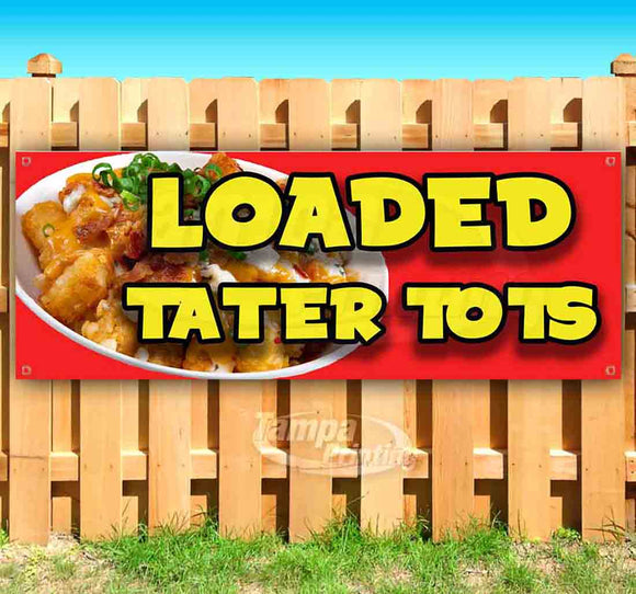 Loaded Tater Tots Banner