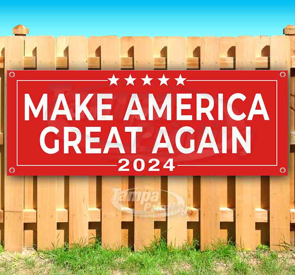 Make America Great Again 2024 Red Banner