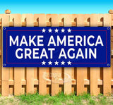 Trump Make America Great Stars Banner