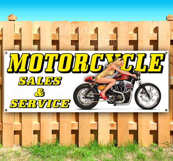Motorcycle Sales and Service Banner