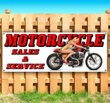 Motorcycle Sales and Service Banner