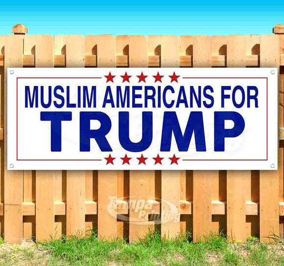Muslims For Trump 2020 Banner