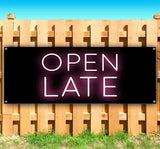 Open Late Banner