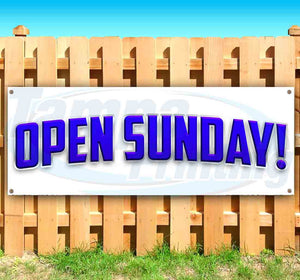Open Sunday Banner