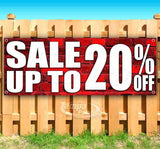Sale Up To 20% Off Banner