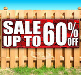 Sale Up To 60% Off Banner