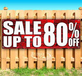 Sale Up To 80% Off Banner