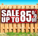 Sale Up To 85% Off Banner
