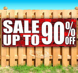 Sale Up To 90% Off Banner