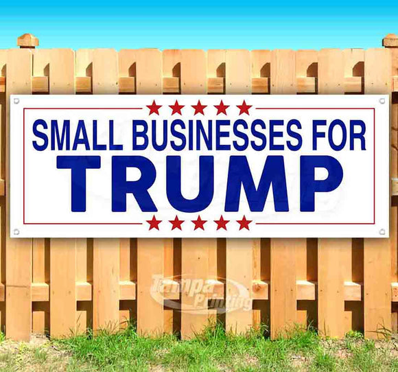 Small Businesses For Trump 2020 Banner