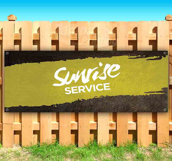 Sunrise Service Banner