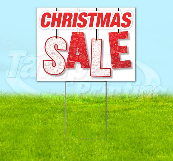 Christmas Sale Yard Sign