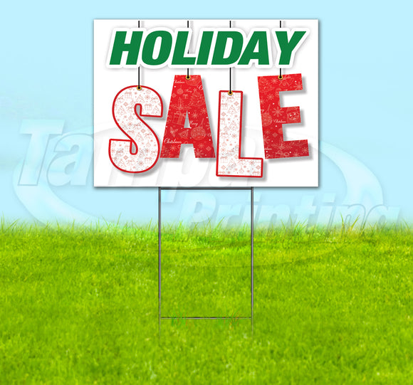 Holiday Sale Yard Sign